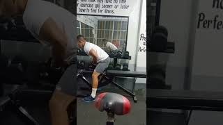 225KG DUMBBELL CLOSE GRIP PRESS  SULIT youtubeshort gymworkout dumbelclosegrioworkout [upl. by Ashley]