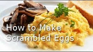 How to make scrambled eggs [upl. by Annayad]