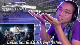 Don Dior x Ebo x 168 x OG BRO x Vande  New Arena  Reaction amp Review [upl. by Naeroled]