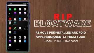 The easiest way to remove Bloatware from any Android without root using Universal Android Debloater [upl. by Gnanmos]