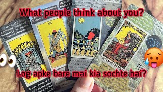 What people think about you🥵💕 Hindi tarot card reading  Love tarot reading [upl. by Lesab]