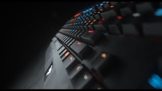 Razer Keyboard 3D Product Animation by 3D Animation Studio  Third Dimension Studios [upl. by Darill861]