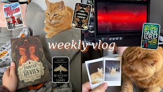 Dark academia historical horror F1 romance  more  weekly reading vlog [upl. by Nek]