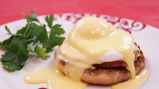 Eggs Benedict Recipe How to Make Eggs Benedict Di KometaDishin With Di  138 [upl. by Olbap]