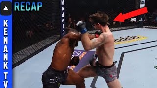 UFC 228 Tyron Woodley STOPS Darren Till in 2  Full Fight Recap HD [upl. by Earahc]