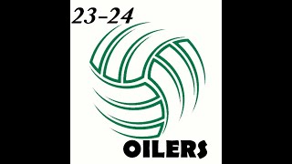 Oilers v Swathers Varsity Volleyball 91223 [upl. by Tingey]