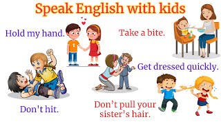 Speak English Sentences For Kids  Learn English Sentences For Kids  Daily Use English Sentences [upl. by Llij861]