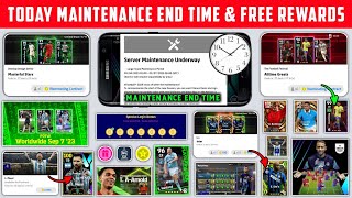 Today Maintenance End Time In eFootball 2024 Mobile  Official Large Scale Maintenance End Time 🔥 [upl. by Rois]