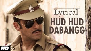 Hudd Hudd Dabangg Full Song Dabangg  Lyrical Video  Salman Khan [upl. by Cardie498]