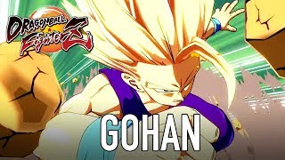 Dragon Ball FighterZ  PS4XB1Steam  Gohan Character Intro Video [upl. by Akanke]