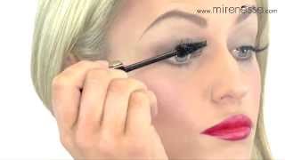 How To Create Super Long Full Lashes Instantly Mirenesse Supreme Mascara Application [upl. by Joannes702]