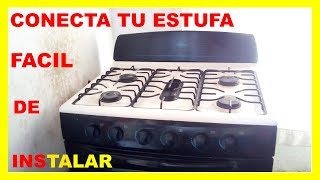 Como Conectar Estufa a Gas Butano [upl. by Willette]