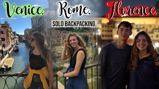 CraZy Week of Solo Backpacking Italy  I Finally Made Friends 😂 [upl. by Ivie]