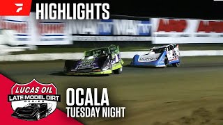 New Ocala Delivers  2024 Lucas Oil Late Models Tuesday at Ocala Speedway [upl. by Ahtnams298]