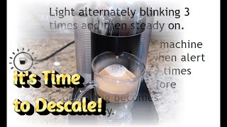 How To Descale a Nespresso VertuoLine Machine Step by Step [upl. by Arimay280]