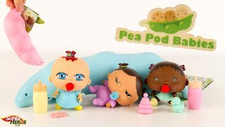 NOUVEAU Pea Pod Babies des bébés dans des Petits Pois Surprise Splash Toys [upl. by Konikow]