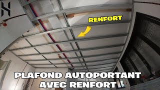 Rénovation Épisode 2  Plafond autoportant avec Renfort [upl. by Goerke]