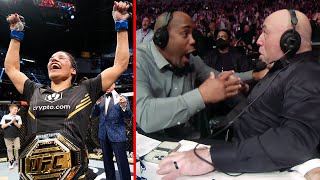 UFC 269 Commentator Booth Reactions [upl. by Sivahc555]