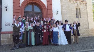 Open Air Theaterspektakel „Rötha 17271737 und die Gründung der Röthaer Schützengilde“ [upl. by Matteo]