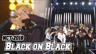 Korean Music Wave NCT 2018  INTRO  Black on Black DMC Festival 2018 [upl. by Oralie71]