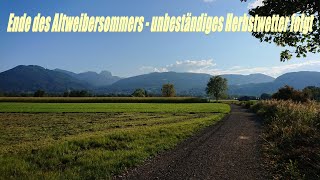 Das aktuell sonnige☀️ und warme Altweibersommerwetter☀️ geht zu Ende Nächste Woche kommt der Herbst [upl. by Estus401]