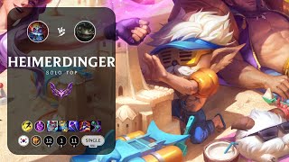 Heimerdinger Top vs Tahm Kench  KR Master Patch 146 [upl. by Cade183]