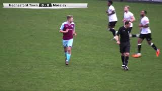 Hednesford Town v Mossley  Pitching In Northern Premier League West Division [upl. by Maroney869]