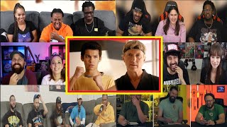 Cobra Kai Season 1 Episode 2 Reaction Mashup [upl. by Adnilra]