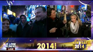 New Years 2014 Ball Drop  Fox News [upl. by Eitsirk755]