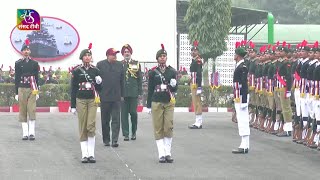 VP Jagdeep Dhankhar attends NCC Republic Day Camp 2024 at Cariappa Parade Ground Delhi Cantt [upl. by Otiv]