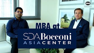 All about SDA Bocconi MBA Program  ft MR ALESSANDRO GIULIANI Managing Director SDA [upl. by Nnainot]