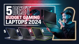 5 Best Budget Gaming Laptops in 2024  Review [upl. by Enirahtak312]