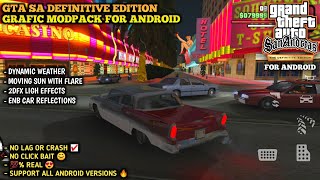 Gta Sa Definitive Edition for android 🔥  work in all devices without crash ☑️ no click bait 💯real [upl. by Bernhard]