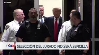 Comienza juicio a Donald Trump [upl. by Purington]