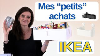 Derniers Achats IKEA rangement LEGO accessoires salle de bain petit prix vaisselle minimaliste [upl. by Arrad671]