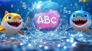 Baby Shark  ABC Song  Part 3  littlebabypaws Nursery Rhymes And Songs [upl. by Reider]