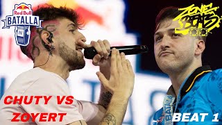 ALCAZONE  GLOBAL BEAT OFICIAL  ZOYERT VS CHUTY BEAT 1  RED BULL ESPAÑA 2023 [upl. by Asilec958]