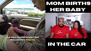 MOM GIVES BIRTH TO HER BABY IN THE CAR [upl. by Uzzia]