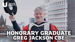 Graduation 2024  Honorary graduate Greg Jackson CBE [upl. by Tamarra]