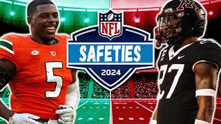 Top Safeties in the 2024 NFL Draft  Safety Rankings [upl. by Sugirdor599]