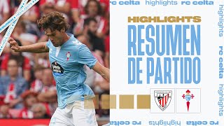 Athletic Club VS RC Celta 31  Resumen y goles  Highlights LALIGA EA SPORTS [upl. by Georglana]