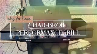 CharBroil Performance Series 4 Burner Gas Grill Review [upl. by Nnylram]