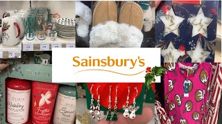 SAINSBURY’S NEW IN🎄CHRISTMAS 🎄 GIFTS  HOME  WINTER COLLECTION  CHRISTMAS 2024 🛍️ [upl. by Harwill]