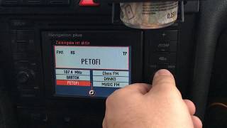 Audi RNS D  Audi Navigation Plus [upl. by Seldun]