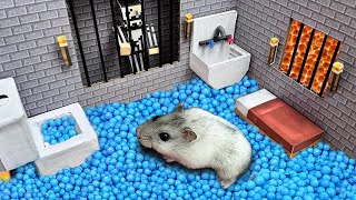 🐹 How Hamster Escapes the Awesome Prison Maze Minecraft 🐹 for Pets in real life 🐹 [upl. by Haynor]