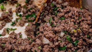 The Tastiest Samosa Minced meat Filling [upl. by Arturo]