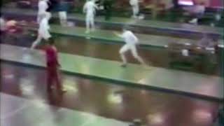 1980 Olympic Fencing Trials  é·pée [upl. by Anileuqcaj]