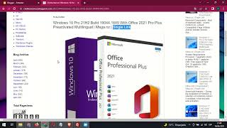 Windows 10 Pro 21H2 Build 190441645 With Office 2021 Pro Plus Preactivated Multilingual [upl. by Needan]