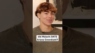 did Malachi Barton DATE Ariana Greenblatt malachibarton arianagreenblatt disneychannel [upl. by Amaral]