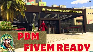 Fivem Cardealer MLO  Fivem PDM MLO [upl. by Seel]